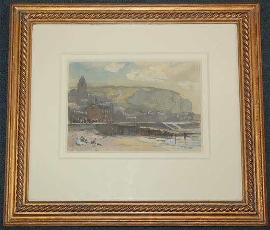 Horace A. Mummery (1867-1951) View of Dover, 5.25 x 7.5in.